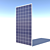 EcoSun Solar Panel 3D model small image 1