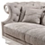 Luxury Visionnaire Sofa Valancourt 3D model small image 4