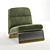 Greta Modern Chair by Baxter 3D model small image 1