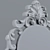 Regal Reflection: Christopher Guy Marie Antoinette Mirror 3D model small image 2