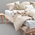 Ultimate Linen Bed: A Magical Dream 3D model small image 4