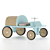 Blue Baby Car: 2014 Version with Multiple Formats 3D model small image 1