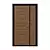 Thermowood Entry Doors 3D model small image 2