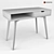 Sleek Writing Table: TAMHOLT 3D model small image 2