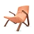 Sleek Zen Crasshopper Chair 3D model small image 9