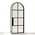 Stylish Arch Single Door 3D model small image 5