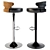 Dallas Adjustable Bar Stool 3D model small image 3