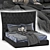 Elegant Chesterfield Bed: Classic Design 3D model small image 3