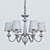 Elegant 6-Light Chandelier: MW Light Sofiya 3D model small image 5