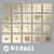 Champagne Elegance: OM Sockets & Werkel Switches 3D model small image 1