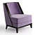 The Sofa & Chair Co. London - Sloane Armchair: Elegant and Compact Design 3D model small image 2