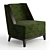 The Sofa & Chair Co. London - Sloane Armchair: Elegant and Compact Design 3D model small image 3