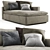 Indera Sofa in Sleek Design 3D model small image 2