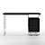 Modern Minimalist Zanotta Desk 3D model small image 1