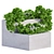 Strawberry Plant Box: Fresh Outdoor Delights 3D model small image 1