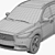 Powerful and Versatile Infiniti QX60 3D model small image 5