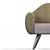 Sleek Modern Armchair 3D model small image 3