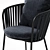 Elegant DESIREE Chair by Vermobil 3D model small image 2