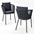 Elegant DESIREE Chair by Vermobil 3D model small image 3