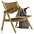 Carhansen CH28T Lounge Chair - Compact and Stylish 3D model small image 1