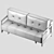 Modern Minimalist Sofa 3D model small image 3