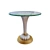 Roberto Giovannini Round Silver and Gold Small Table 3D model small image 3