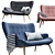 Jysk PETERSBORG Sofa: Stylish and Comfortable 3D model small image 6