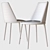 Luxury Aurora Imbottita Chair 3D model small image 3