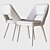 Elegant Costanza Chair - Hamilton Conte 3D model small image 3