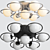 ST Luce Galio 7-light Chandelier 3D model small image 1