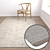 Title: Luxury Textured Carpet Set 3D model small image 5
