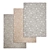 Luxury Carpet Set: Versatile Textures 3D model small image 1