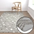 Luxury Carpet Set: Versatile Textures 3D model small image 5