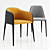 Elegant Pedrali Laja Chair 3D model small image 1