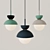 Savie Pendant: Sleek and Adjustable Lighting 3D model small image 1