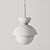 Savie Pendant: Sleek and Adjustable Lighting 3D model small image 3