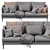 Paraiso Bonaldo Sofa: Contemporary Comfort for Your Home 3D model small image 4