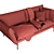 Comfort Lux Hugo Sofa 3D model small image 5