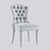 Louis Classic Chair | Elegant Design & Solid Construction 3D model small image 3