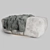 Cozy Draped Pouf 3D model small image 3