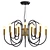 Modern Chandelier Collection 3D model small image 3