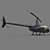 Robinson R44: Versatile Four-Seater Helicopter 3D model small image 7