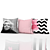 Pink Bliss: Elegant Decorative Pillow Set 3D model small image 3