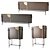 Elegant ORFEO Sideboards by Natuzzi Italia 3D model small image 1