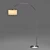 Elegant Trio Hotel Floor Lamp 3D model small image 1