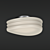 Mediterraneo 3624 Om Glass Ceiling Lamp 3D model small image 1