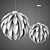 Plumule Chandelier: Elegant and Versatile 3D model small image 2