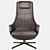 Vitra Repos Armchair: Classic Elegance 3D model small image 3