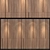 Rustic Wooden Wall Panel 3D model small image 1