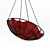 Cozy Hanging Pod Chair 3D model small image 3